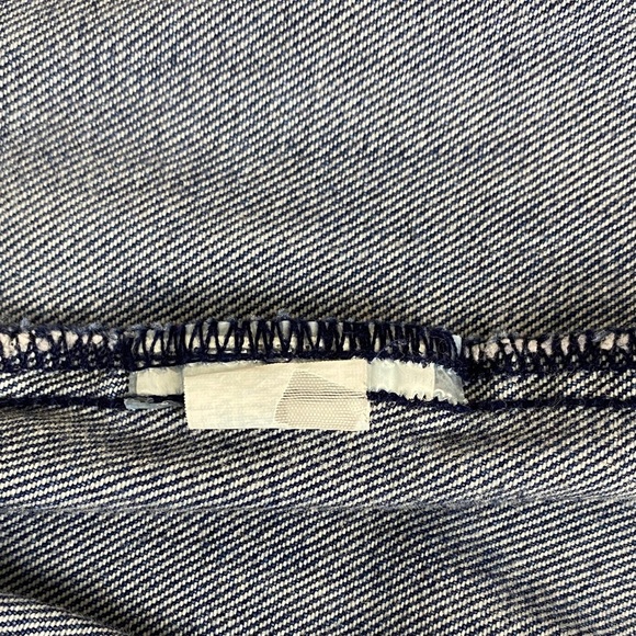 Garage Denim Mini Skirt Button Front Blue Jean Skirt - Picture 10 of 10